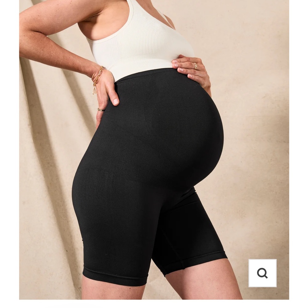 Blanqi Everyday Maternity Belly Support Girlshort - Black - Size M
